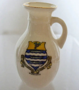 Antique W.H. Goss ~ Newcastle Roman Jug ~ A.C.C. No. 209 ~ Worthing