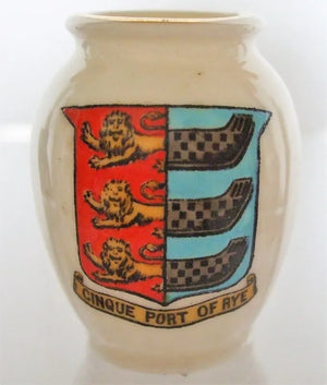 Antique W.H. Goss ~ Nottingham Urn ~ A.C.C. No. 215 ~ Cinque Port of Rye