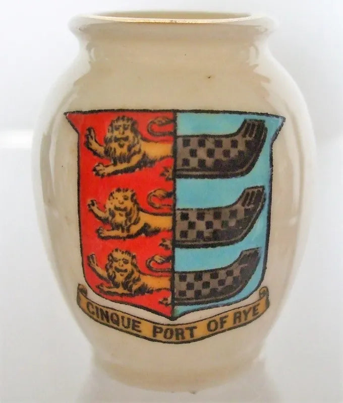 Antique W.H. Goss ~ Nottingham Urn ~ A.C.C. No. 215 ~ Cinque Port of Rye