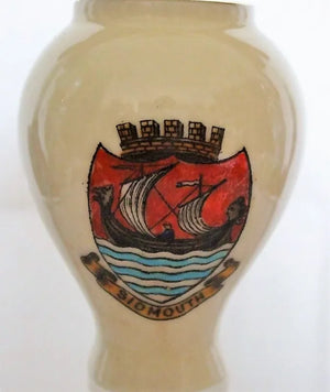 Antique W.H. Goss ~ Ostend Vase ~ Sidmouth