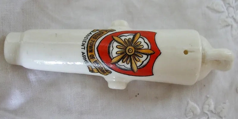 Antique W.H. Goss ~ Blackgang Cannon ~ A.C.C. No. 21 ~ The King's Town of Brading