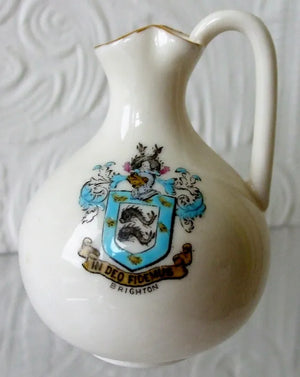 Antique W.H. Goss ~ Oxford Ewer ~ A.C.C. No. 220 ~ Brighton