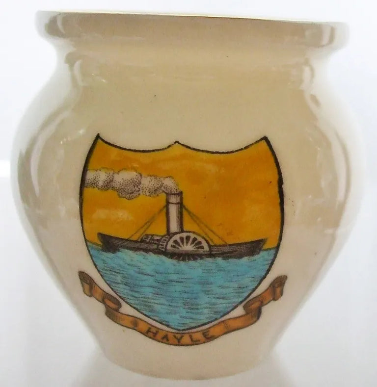 Antique W.H. Goss ~ Painswick Pot ~ A.C.C. No. 222 ~ Hayle