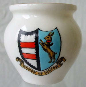 Antique W.H. Goss ~ Painswick Pot ~ A.C.C. No. 222 ~ Manor of Instow
