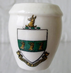 Antique W.H. Goss ~ Penmaenmawr Urn ~ A.C.C. No. 224 ~ Manor of Rochford