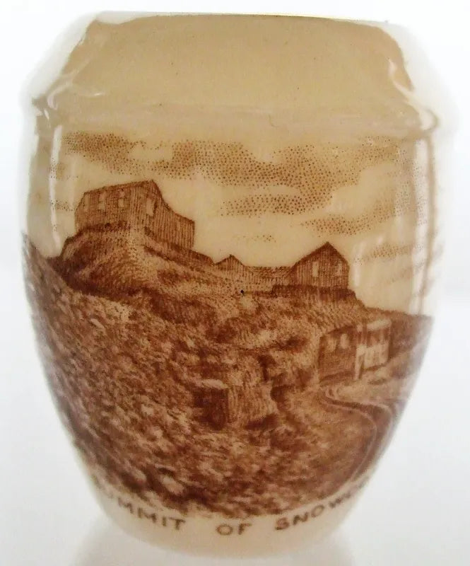 Antique W.H. Goss ~ Penmaenmawr Urn ~ A.C.C. No. 224 ~ SUMMIT OF SNOWDON