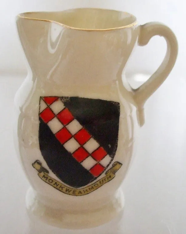 Antique W.H. Goss ~ Plymouth { Spanish } Jug ~ A.C.C. No. 228 ~ Monkwearmouth