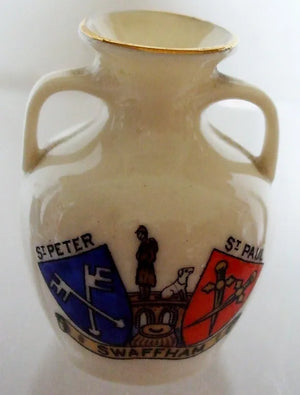 Antique W.H. Goss ~ Portland Vase ~ A.C.C. No. 231 ~ Swaffham