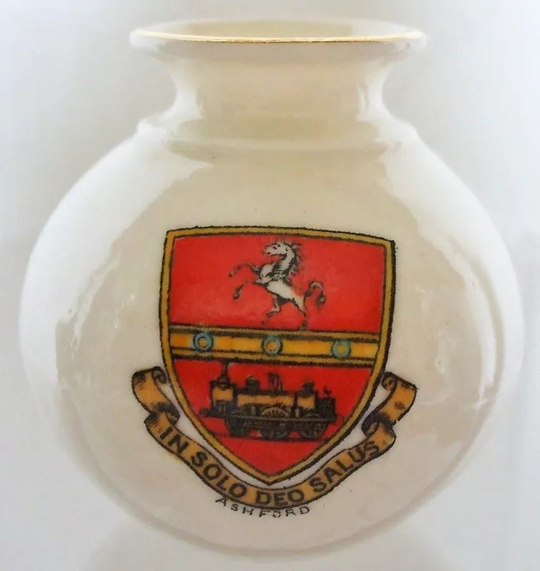 Antique W.H. Goss ~ Reading { Silchester } Vase ~ A.C.C. No. 241 ~ Ashford