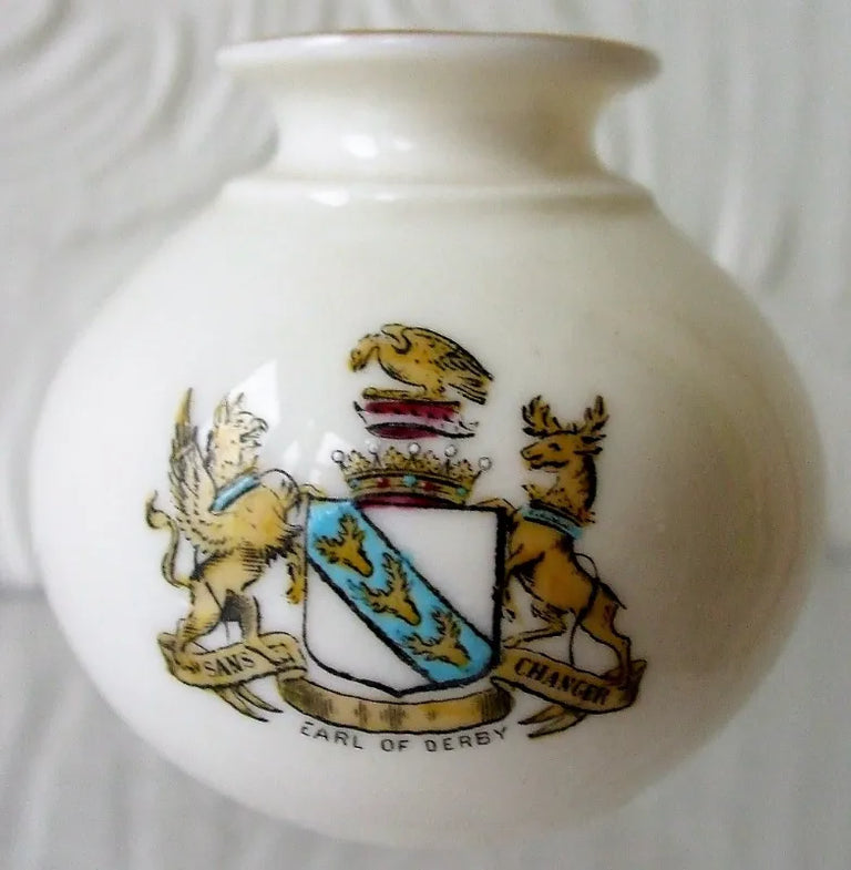 Antique W.H. Goss ~ Reading { Silchester } Vase ~ A.C.C. No. 241 ~ Earl of Derby