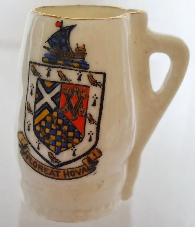 Antique W.H. Goss ~ Salisbury Leather Jack ~ A.C.C. No. 250 ~ Hove