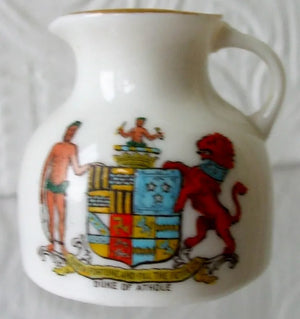 Antique W.H. Goss ~ Scarborough Jug ~ A.C.C. No. 253 ~ Duke of Atholl