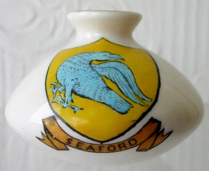 Antique W.H. Goss ~ Seaford Urn ~ A.C.C. No. 254 ~ Seaford ~ * MATCHING ARMS *