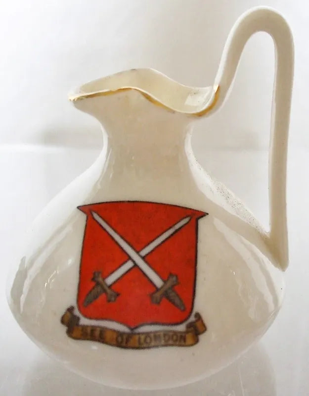 Antique W.H. Goss ~ Shrewsbury Romano-Salopian Ewer ~ A.C.C. No. 258 ~ See of London