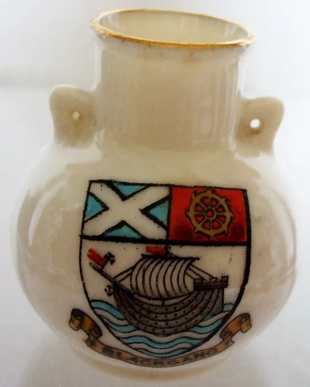 Antique W.H. Goss ~ Southport Vase ~ A.C.C. No. 261 ~ Blackgang