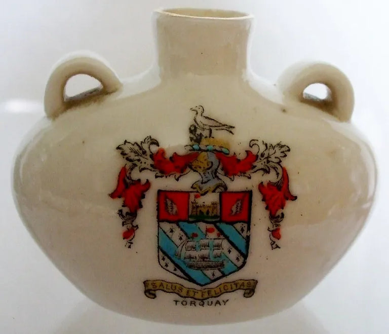 Antique W.H. Goss ~ Sunderland Bottle ~ A.C.C. No. 267 ~ Torquay