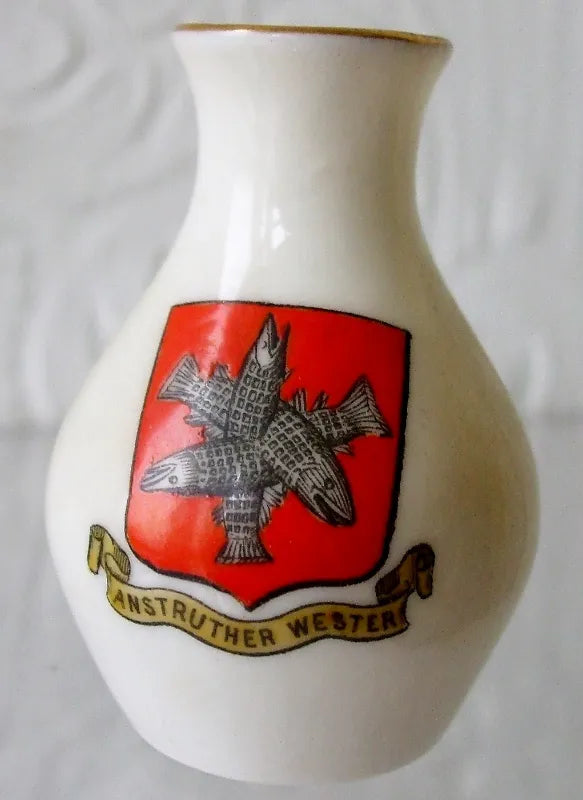 Antique W.H. Goss ~ Swindon Vase ~ A.C.C. No. 268 ~ Anstruther Wester
