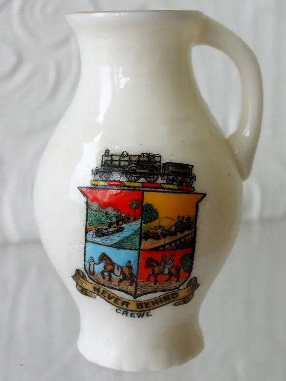 Antique W.H. Goss ~ Tonbridge Eastcheap Roman Ewer ~ A.C.C. No. 275 ~ Crewe