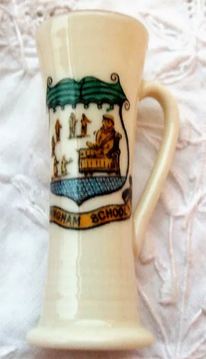 Antique W.H. Goss ~ One-Handled Tyg ~ A.C.C. No. 278a ~ Uppingham School