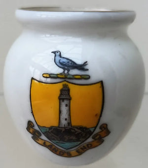 Antique W.H. Goss ~ Windsor Urn ~ Land's End