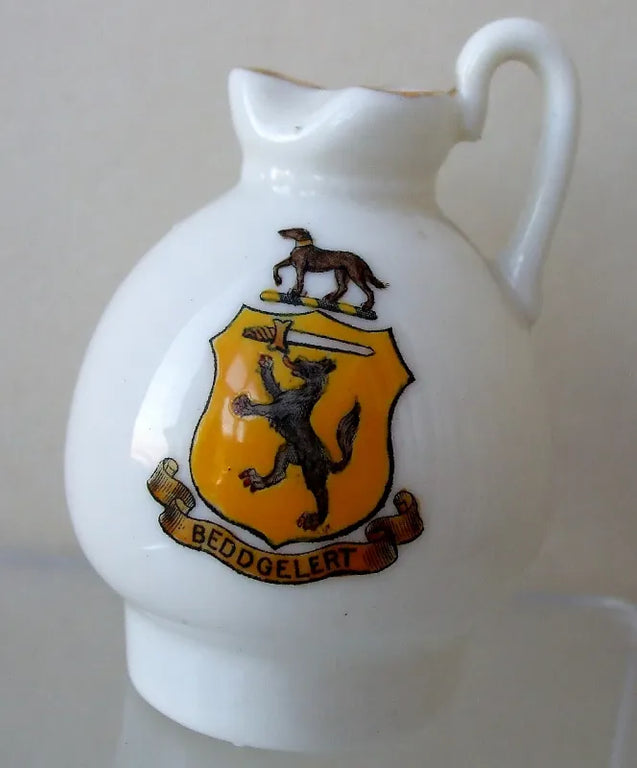 Antique W.H. Goss ~ York Roman Ewer ~ A.C.C. No. 306a ~ Beddgelert