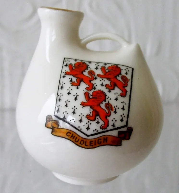 Antique W.H. Goss ~ Chester Roman Vase ~ A.C.C. No. 57 ~ Chudleigh