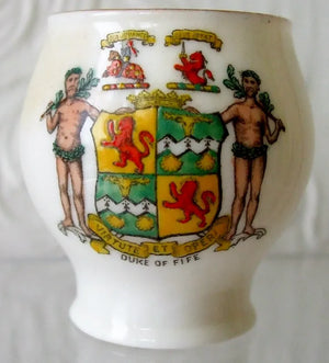 Antique W.H. Goss ~ Colchester Roman Vase { Famous } ~ A.C.C. No. 71 ~ Duke of Fife