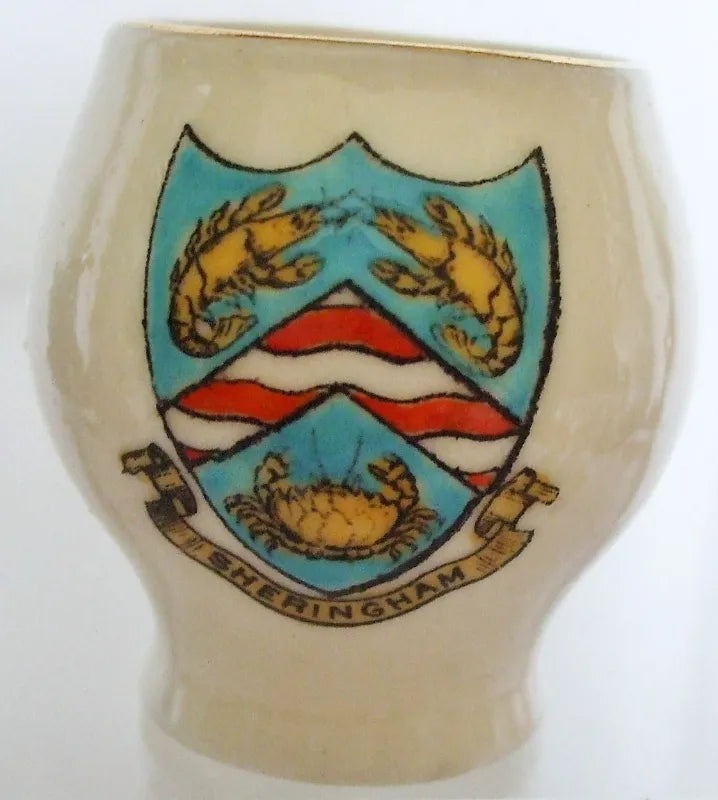 Antique W.H. Goss ~ Colchester Roman Vase { Famous } ~ A.C.C. No. 71 ~ Sheringham