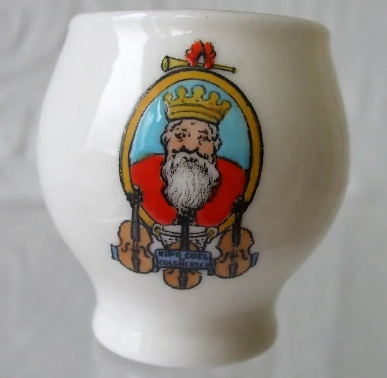 Antique W.H. Goss ~ Colchester Roman Vase { Famous } ~ A.C.C. No. 71 ~ King Coel of Colchester