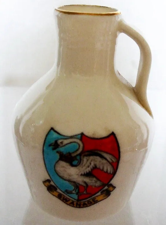Antique W.H. Goss ~ Doncaster Ewer ~ A.C.C. No. 85 ~ Swanage