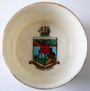 Antique W.H. Goss ~ Ashbourne Bushel ~ A.C.C. No. 9 ~ Southend-on-Sea