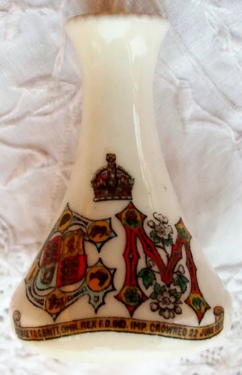 Antique W.H. Goss ~ Royal Commemorative ~ King George V & Queen Mary