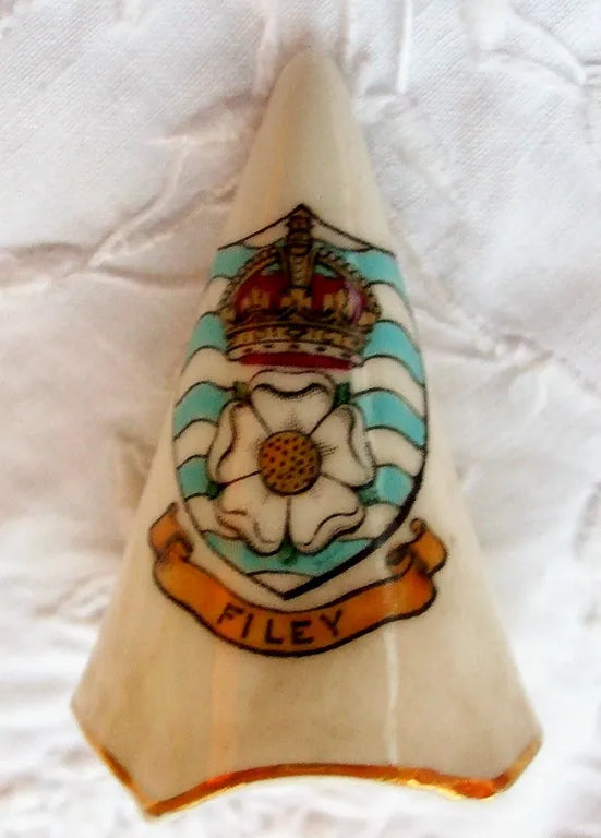 Antique W.H. Goss ~ Conical Candle Snuffer ~ Filey