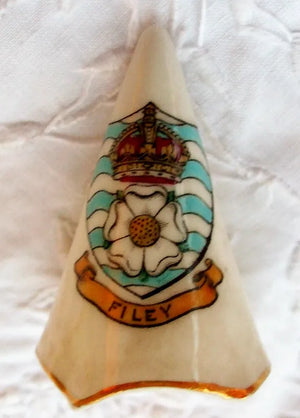 Antique W.H. Goss ~ Conical Candle Snuffer ~ Filey