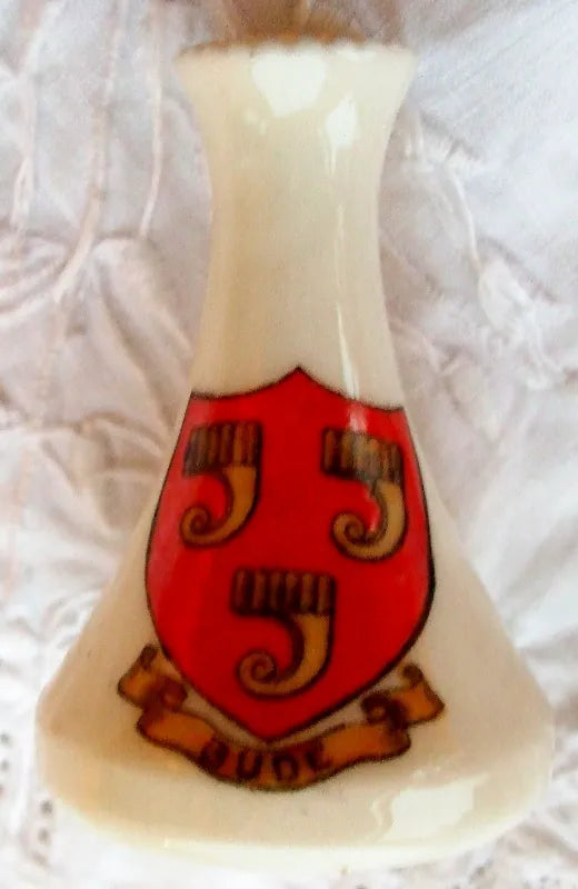 Antique W.H. Goss ~ Club Vase ~ Bude