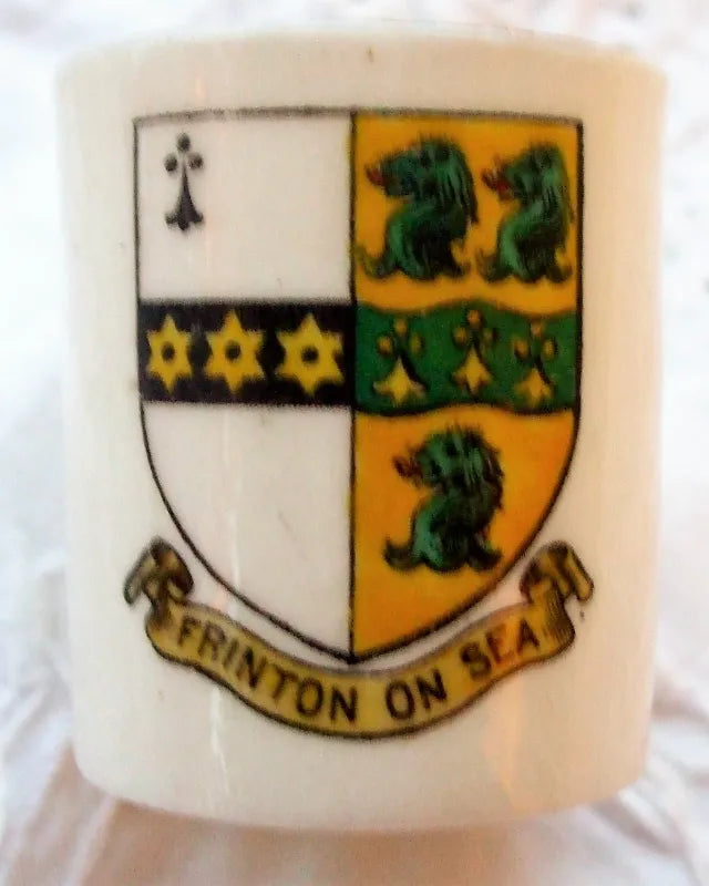 Antique W.H. Goss ~ One Handled Mug ~ Frinton on Sea