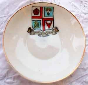 Antique W.H. Goss ~ Saucer Dish ~ Southwark