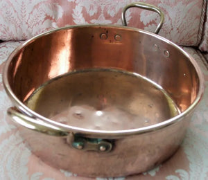 WS Adams Copper Setting Pan 1