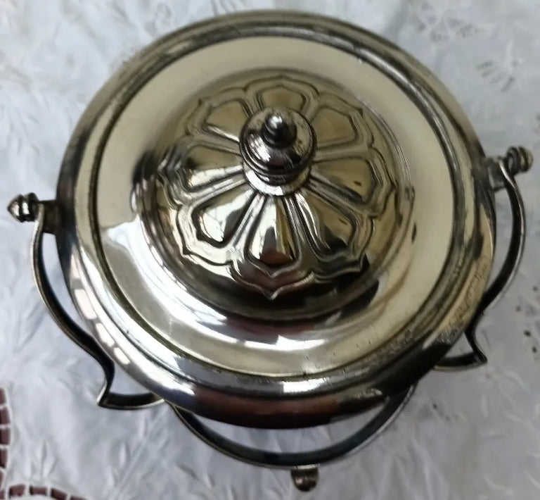 Antique English Wedgwood Jasperware Biscuit Barrel