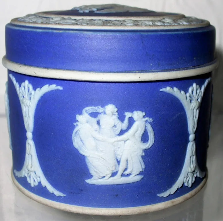 Vintage Wedgwood Jasper Ware Cream Pot