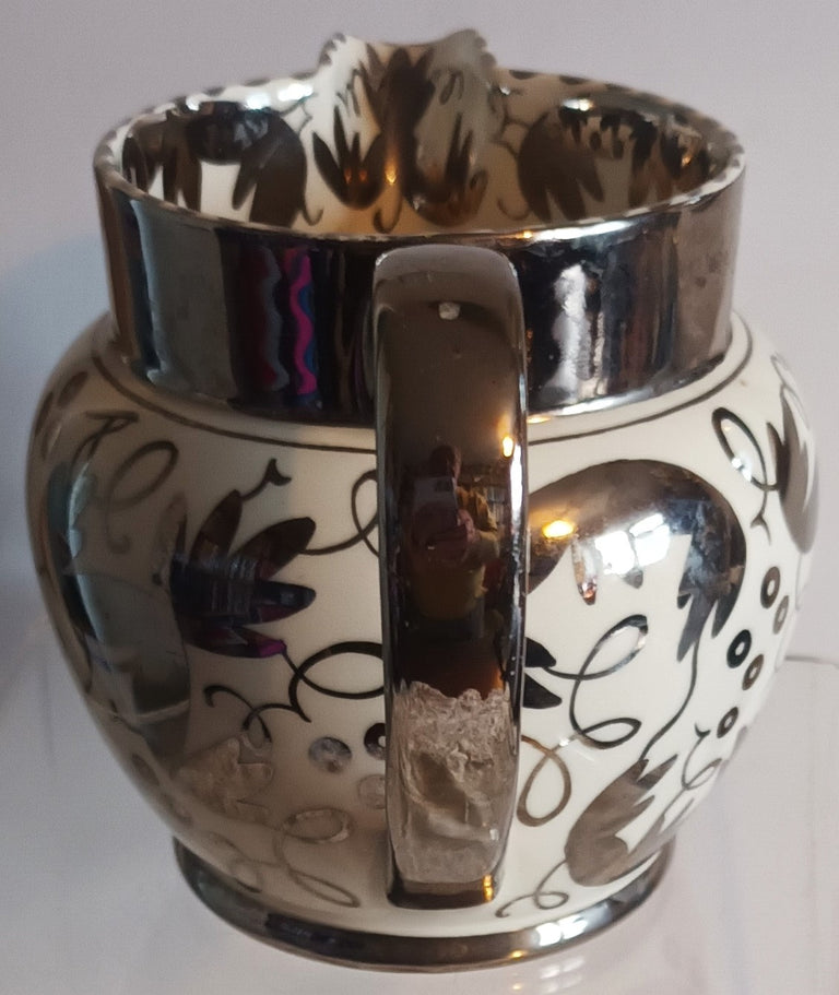 Vintage Wedgwood Silver Lustre Jug