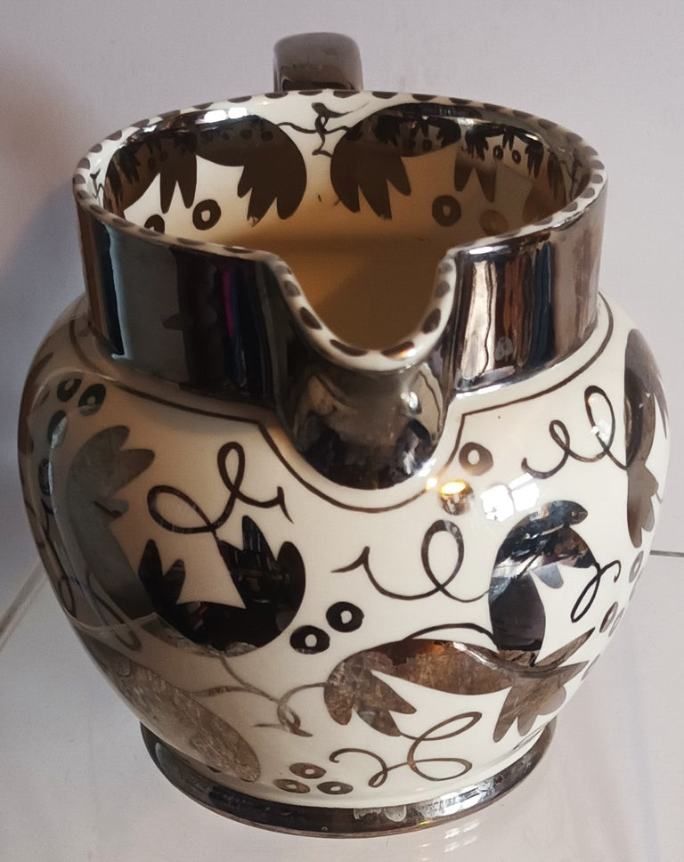 Vintage Wedgwood Silver Lustre Jug