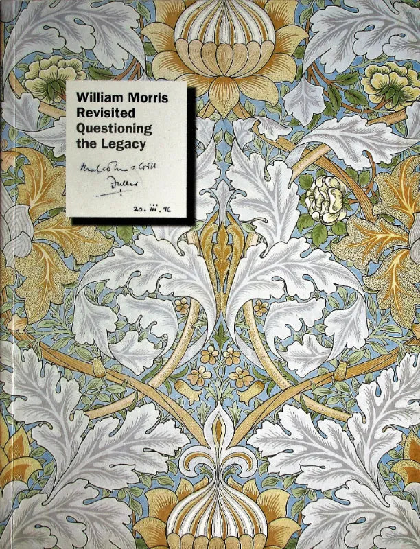 William Morris Revisited ~ Crafts Council ~ 1996 - 1997