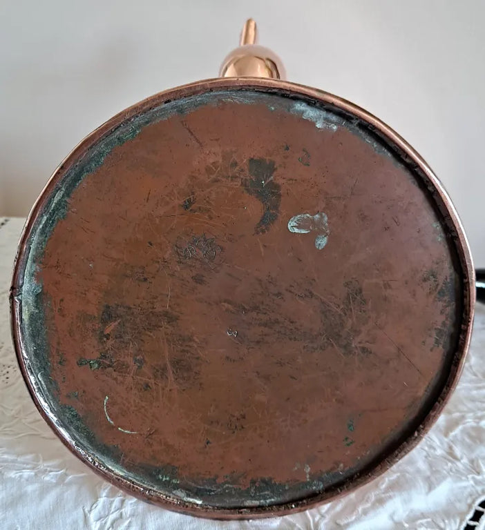 Antique English Georgian Copper Coffee Pot ~ William Soutter & Sons