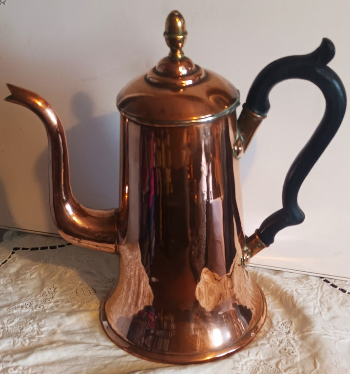 William Soutter Copper Coffee Pot 1a