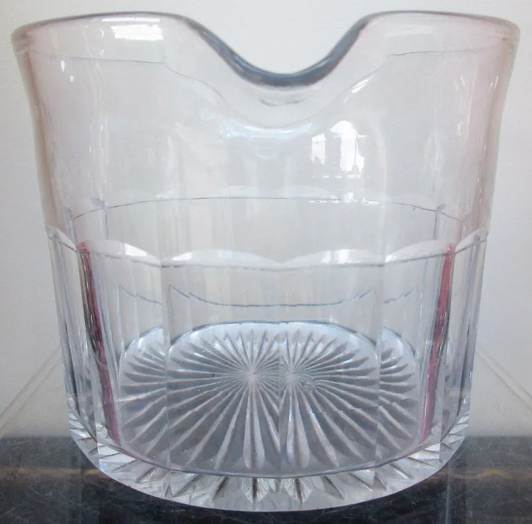 Antique English Victorian Cut Glass Wine Glass Cooler