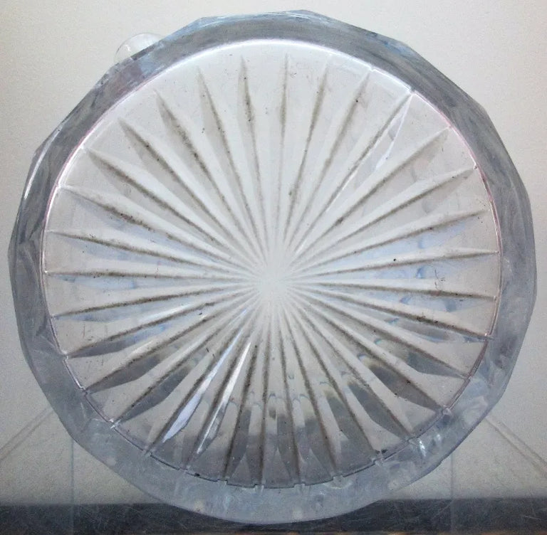 Antique English Victorian Cut Glass Wine Glass Cooler